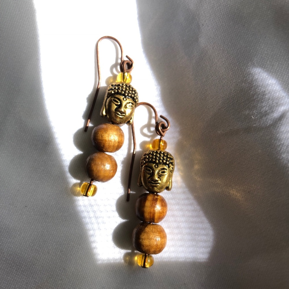 Buddha earrings